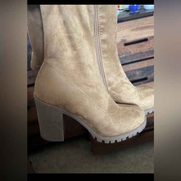 Forever 21 brown boots size 6 - Picture 4 of 5